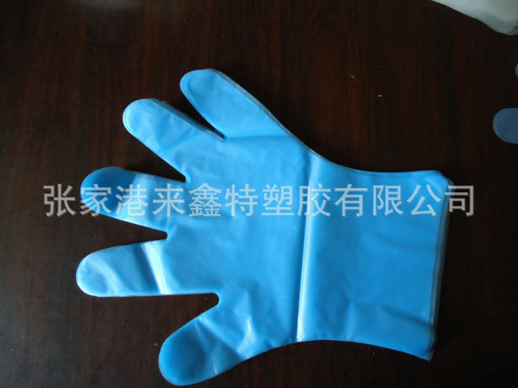 高品质CPE蓝色手套